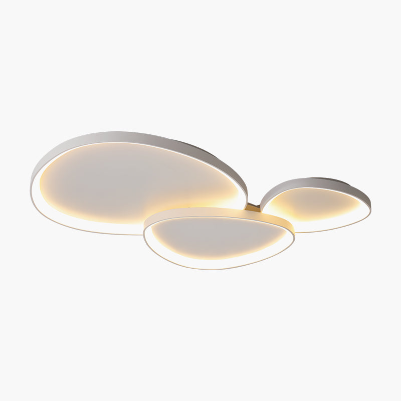 Lámpara de techo LED de montaje empotrado con control remoto de intensidad y temperatura de color para dormitorio, pasillo y sala de estar – Eficiencia energética