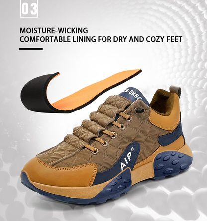 Orthopedic Walking Sneakers for All-Day Pain Relief & Arch Support with Waterproof Upper
