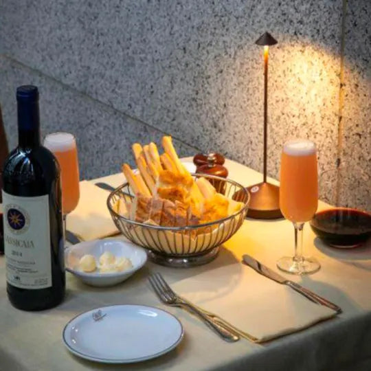 Luz de acento LED inalámbrica de 30.5 cm de altura, recargable, funciona con batería, regulable, luz cálida, estructura de metal, para patio, comedor y mesa de noche