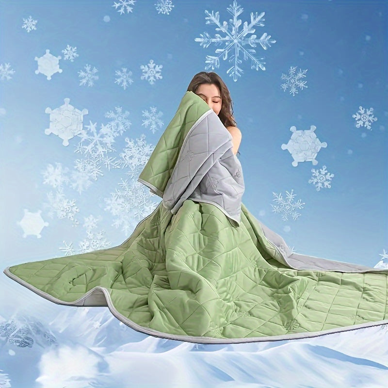 Reversible Summer Comforter – Lightweight Quilted Bedspread for Year-Round Cooling Comfort in Twin Queen King Sizes
