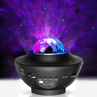 Star Projector Light with Music Sync & Color Wave Effects for Bedroom, Gaming Room, Home Party