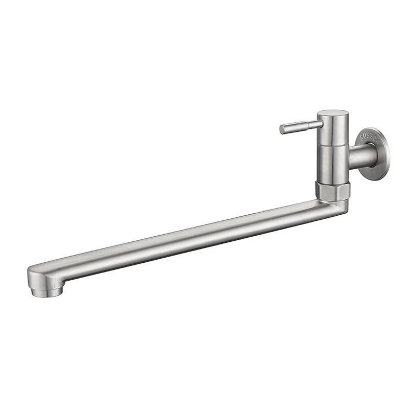 Grifo giratorio de acero inoxidable para montaje en pared – Llenador de ollas monomando para cocina