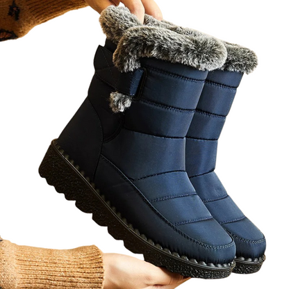 Women's Insulated Winter Boots Waterproof with Plush Lining & Anti-Slip Sole for Snow, Cold Weather, Daily Wear & Outdoor Activities