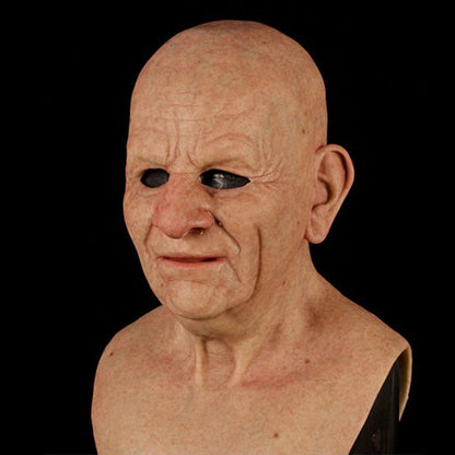 Full Face Character Mask for Adults – Natural Latex Costume Headpiece for Halloween, Theater & Cosplay Events