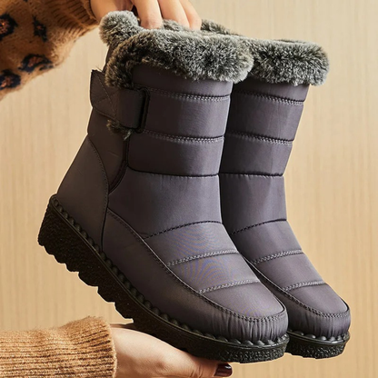 Women's Insulated Snow Boots Waterproof with Plush Lining & Non-Slip Sole for Winter Walking, Everyday Commute & Cold Weather