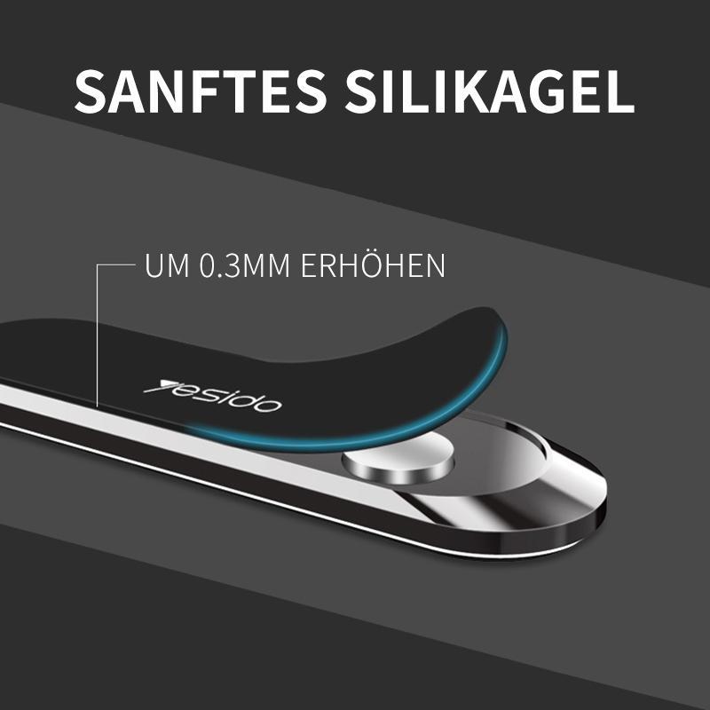 Magnetic Phone Mount for Car Dashboard & Vent - 360° Swivel Holder with Nano Gel Pad - Hands-Free Universal Smartphone Stand for Vehicle