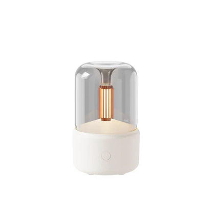 Difusor LED cálido y luz nocturna con brillo suave