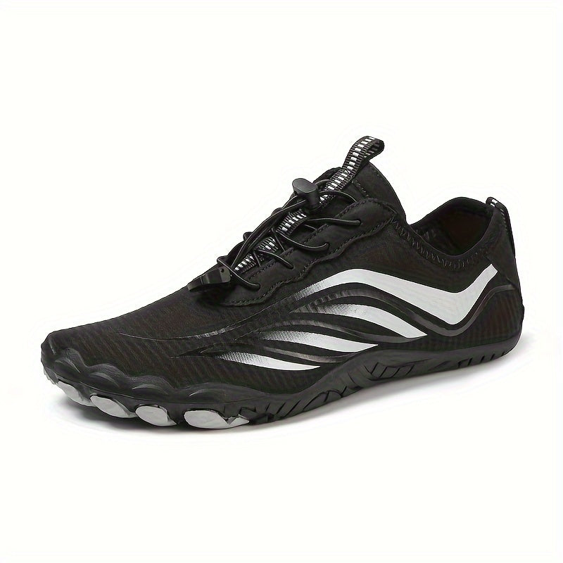 Quick-Dry Water Shoes with Five-Toe Design – Mesh Barefoot Aqua Footwear for Swimming, Hiking & Beach Sports