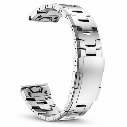 Premium Titanium Watch Band for Garmin Fenix 9 – Metal Link Bracelet with Tool-Free QuickFit Connection – 22mm & 26mm Options for 47mm /