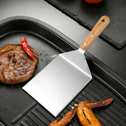 FLIPCRAFT – Espátula de barbacoa ergonómica, estructura de acero duradera