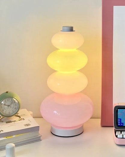 Translucent Acrylic Tower Light 63 Inches Tall Modern Statement Piece for Bedrooms Lounges Hallways Offices