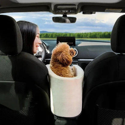 Compañero de viaje | Cama portátil para perros pequeños con base antideslizante | Solución de viaje cómoda y segura