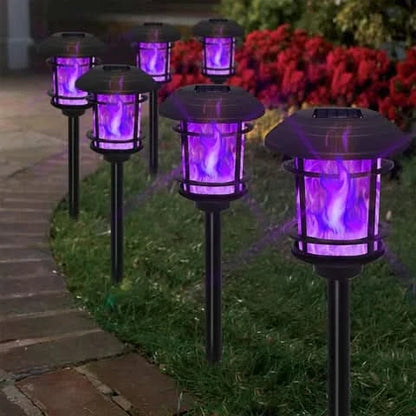 PATIOFLAME – Solar Torch Lamps for Driveways & Courtyard Paths