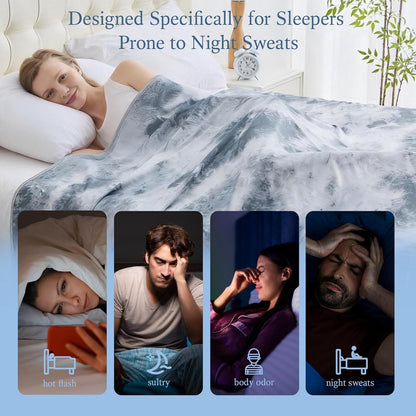 Chill Comfort | Manta refrescante con tejido termorregulador | Suave y transpirable para mayor confort durante todo el año