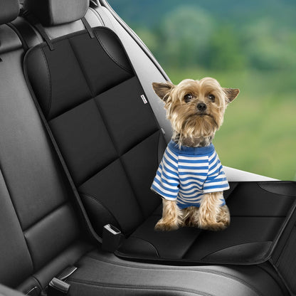 LuxGuard | Protector de asiento de coche impermeable con diseño antideslizante | Funda duradera para familias y mascotas