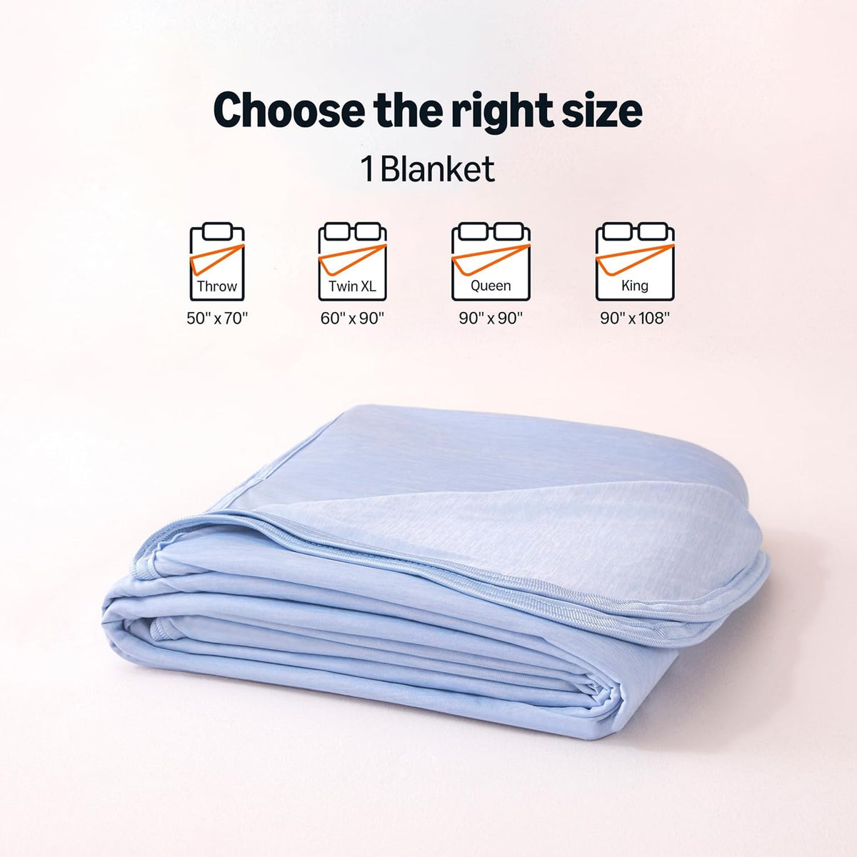 Comodidad refrescante | Manta ligera reversible para personas calurosas | Manta fina y suave para cama y sofá