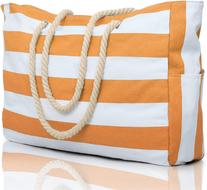 Colección Coastal | Bolso de playa grande e impermeable con cierre de cremallera | Diseño a prueba de arena para aventuras veraniegas sin esfuerzo
