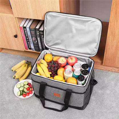 Compañero para exteriores | Bolsa térmica impermeable de 33L con aislamiento | Diseño espacioso para mantener frescos bocadillos y bebidas