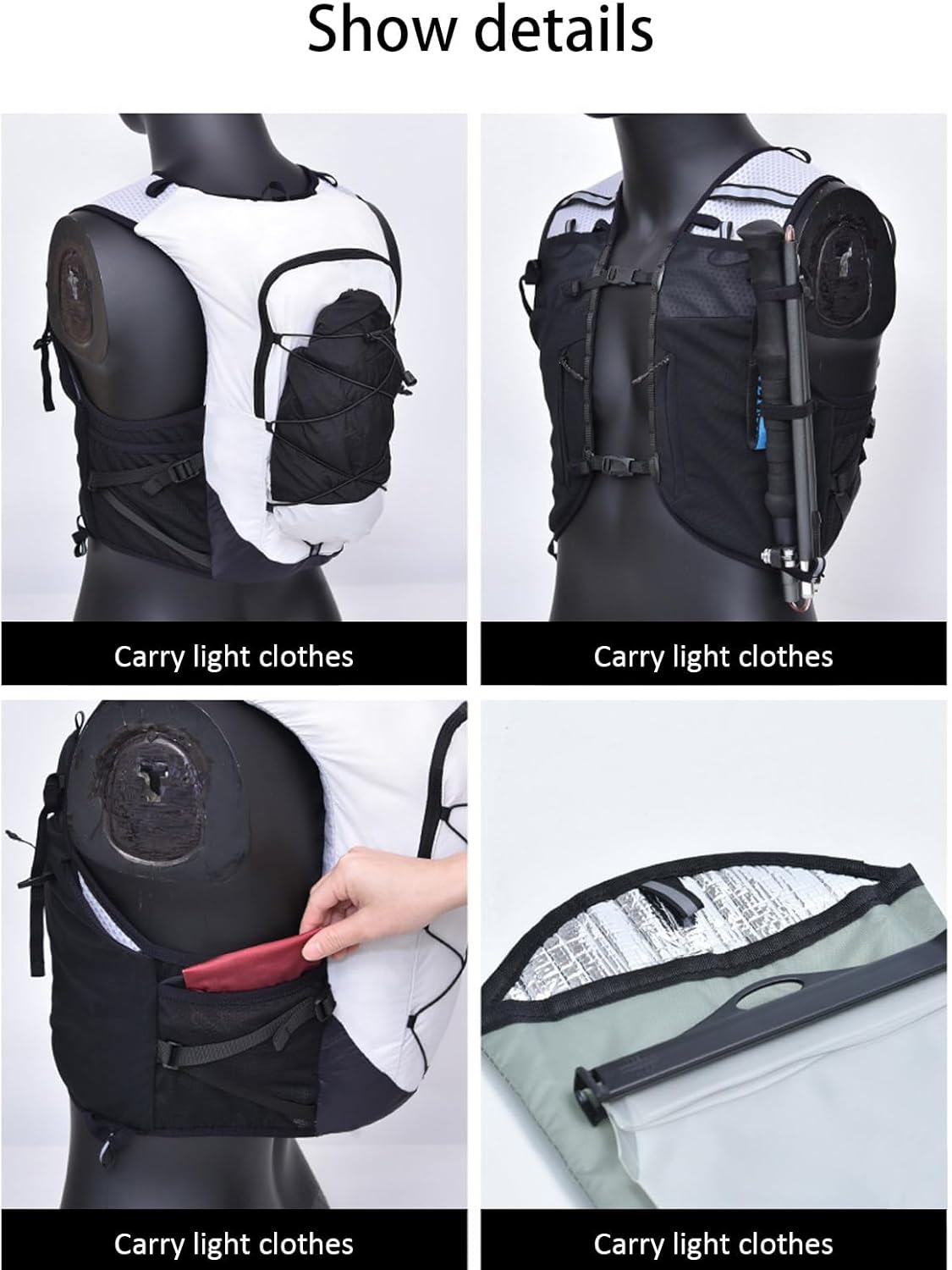 Running Hydration Pack for Trails | Water Backpack for Marathon and Cycling