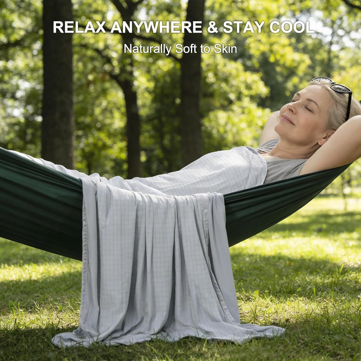 Chill Comfort | Manta refrescante transpirable con diseño de doble cara | Manta ligera para personas calurosas y sudores nocturnos