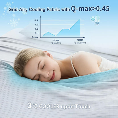 Chill Comfort | Manta refrescante transpirable con diseño de doble cara | Manta ligera para personas calurosas y sudores nocturnos