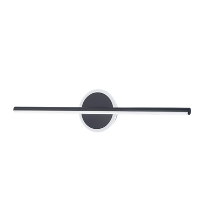 LED Wall Sconce Black & Gold Metal Modern Geometric Light Fixture for Living Room Bedroom Bathroom Warm White Accent Lighting