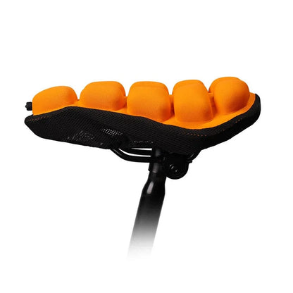 Inflatable Gel Bike Seat Cushion with Shock Absorption for Road and Mountain Bikes | Adjustable Air Pressure Comfort Saddle Cover