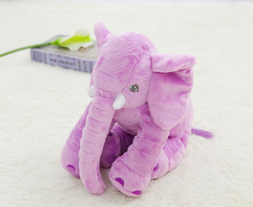 Jumbo Plush Elephant Pillow Toy for Nursery & Baby Photos – Soft Cotton-Filled Cuddle Buddy for Infants & Toddlers
