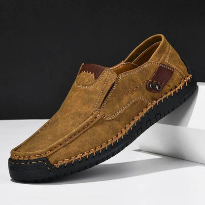 Men's Slip-On Shoes with Arch Support & Cushioned Footbed for All-Day Comfort