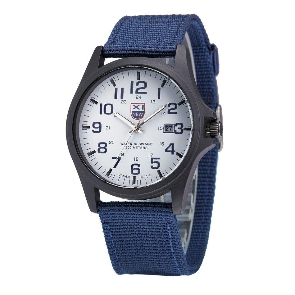 Reloj deportivo resistente para uso en exteriores, reloj de acero inoxidable resistente al agua con cronómetro, reloj robusto para senderismo
