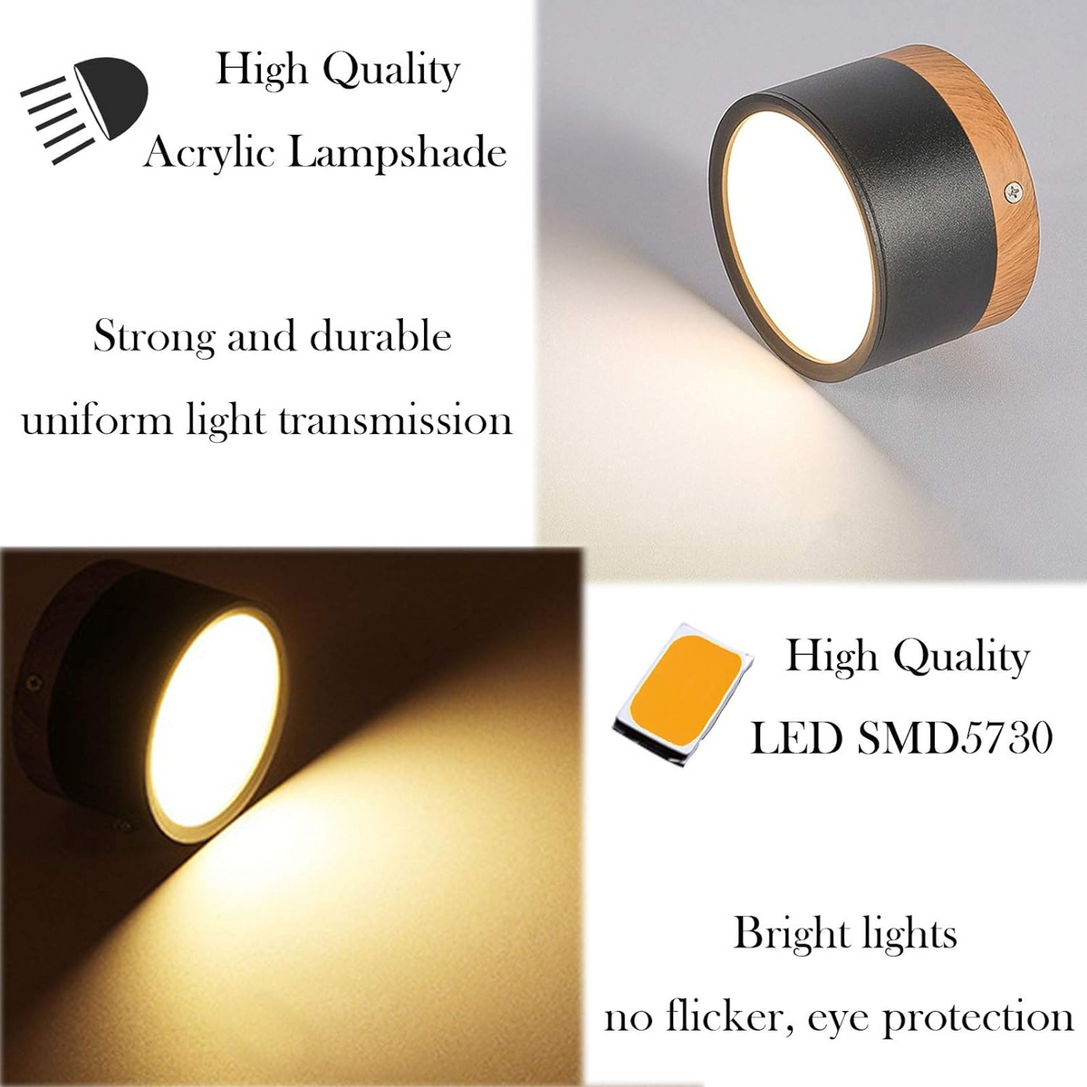 Flush Mount LED Ceiling Spot Light – Modern Aluminum Cylinder Downlight for Hallways, Bedrooms & Living Rooms – Ultra-Slim Recessed Style