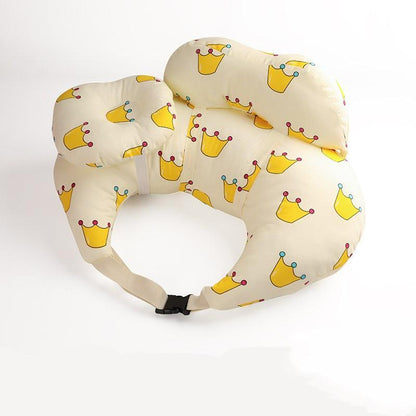 Adjustable Infant Feeding Cushion with Waist Belt – Ergonomic Support for Breastfeeding & Bottle Feeding, Multi-Use Baby Positioning