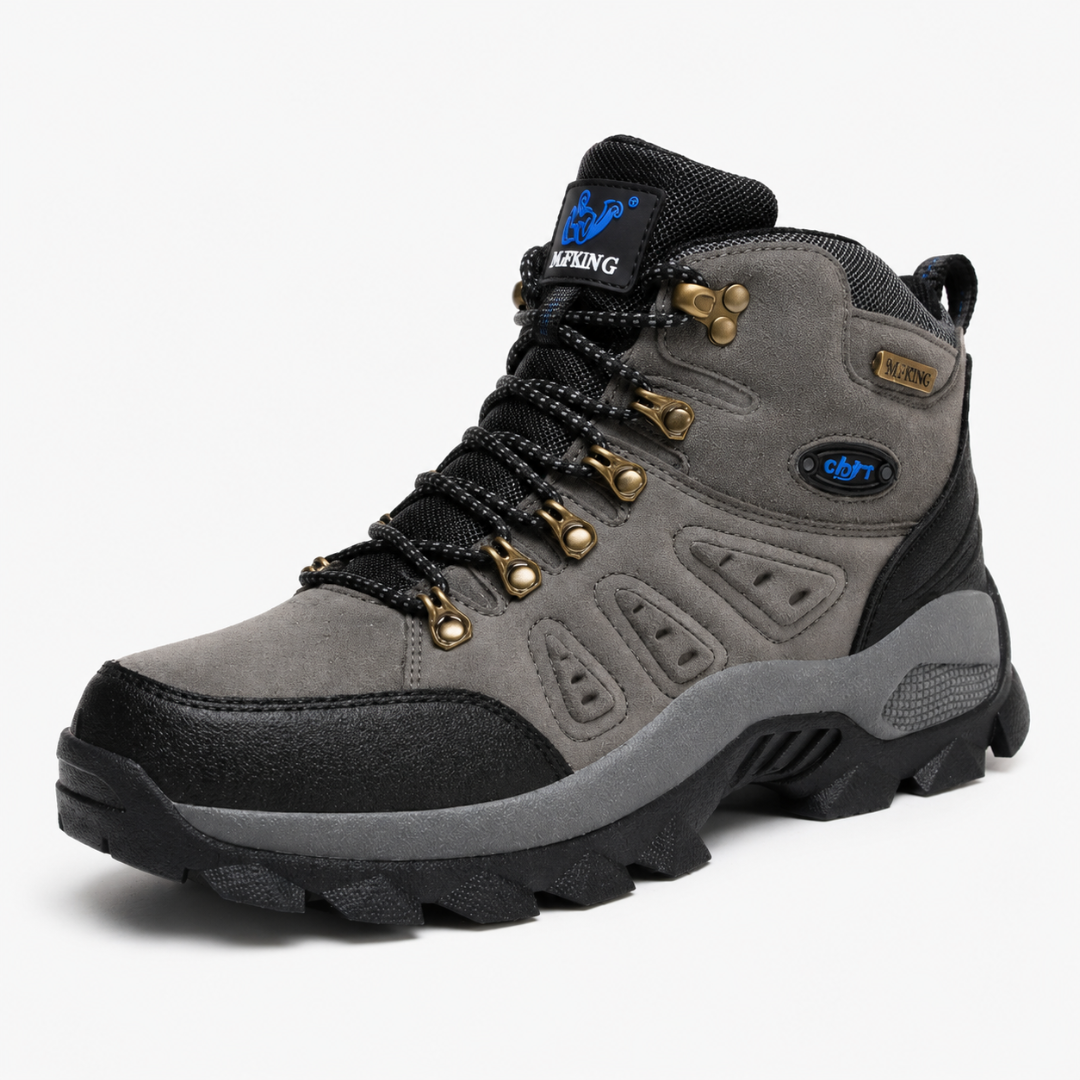Waterproof Hiking Shoes with Orthopedic Support & Non-Slip Sole for Men & Women