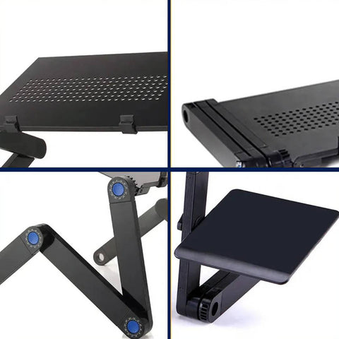 Soporte ajustable para portátil | Giratorio 360° | Promueve una postura saludable