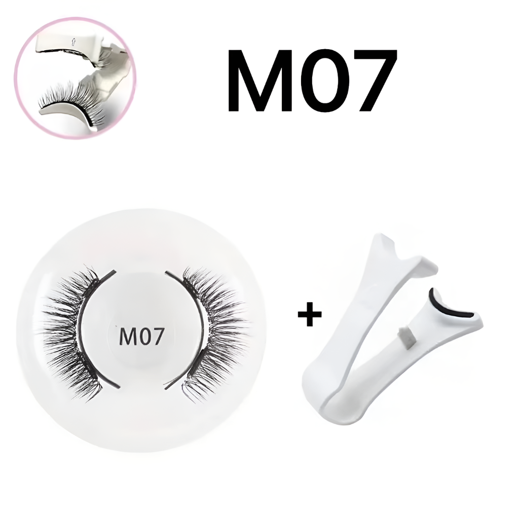 Reusable Magnetic False Eyelashes with Precision Applicator for Natural Volume & All-Day Wear