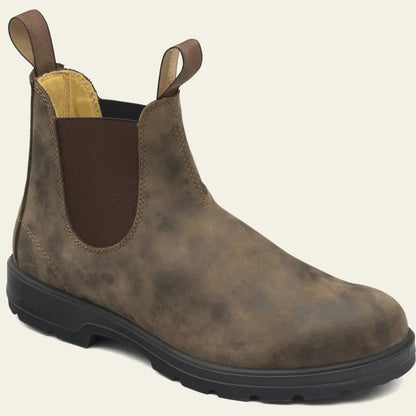 Men's Waterproof Slip-On Chelsea Boots for Rain and Everyday Wear