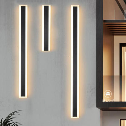 Weather-Resistant LED Outdoor Wall Light with Acrylic Panel for Entryway & Patio