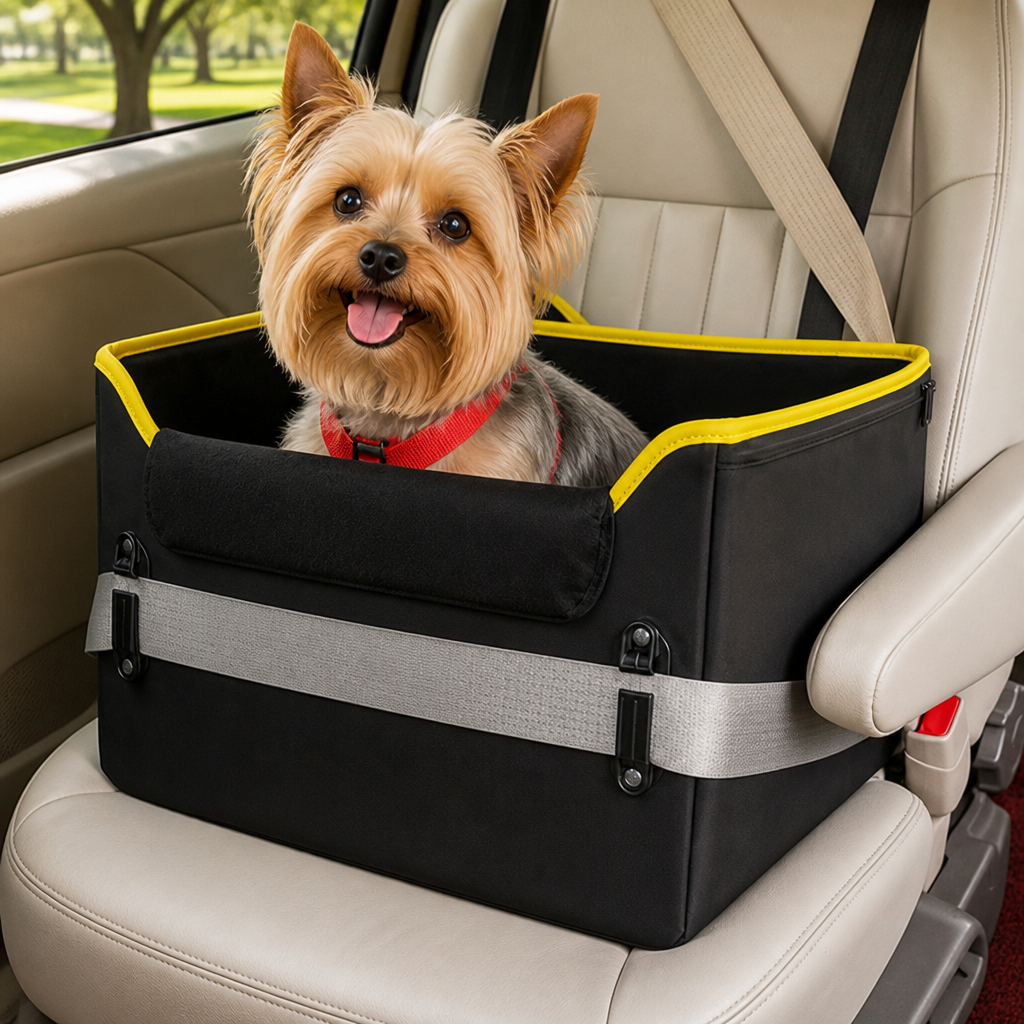 Ortekor Patent Safe Buckles & Clip-On Leash Booster Seat