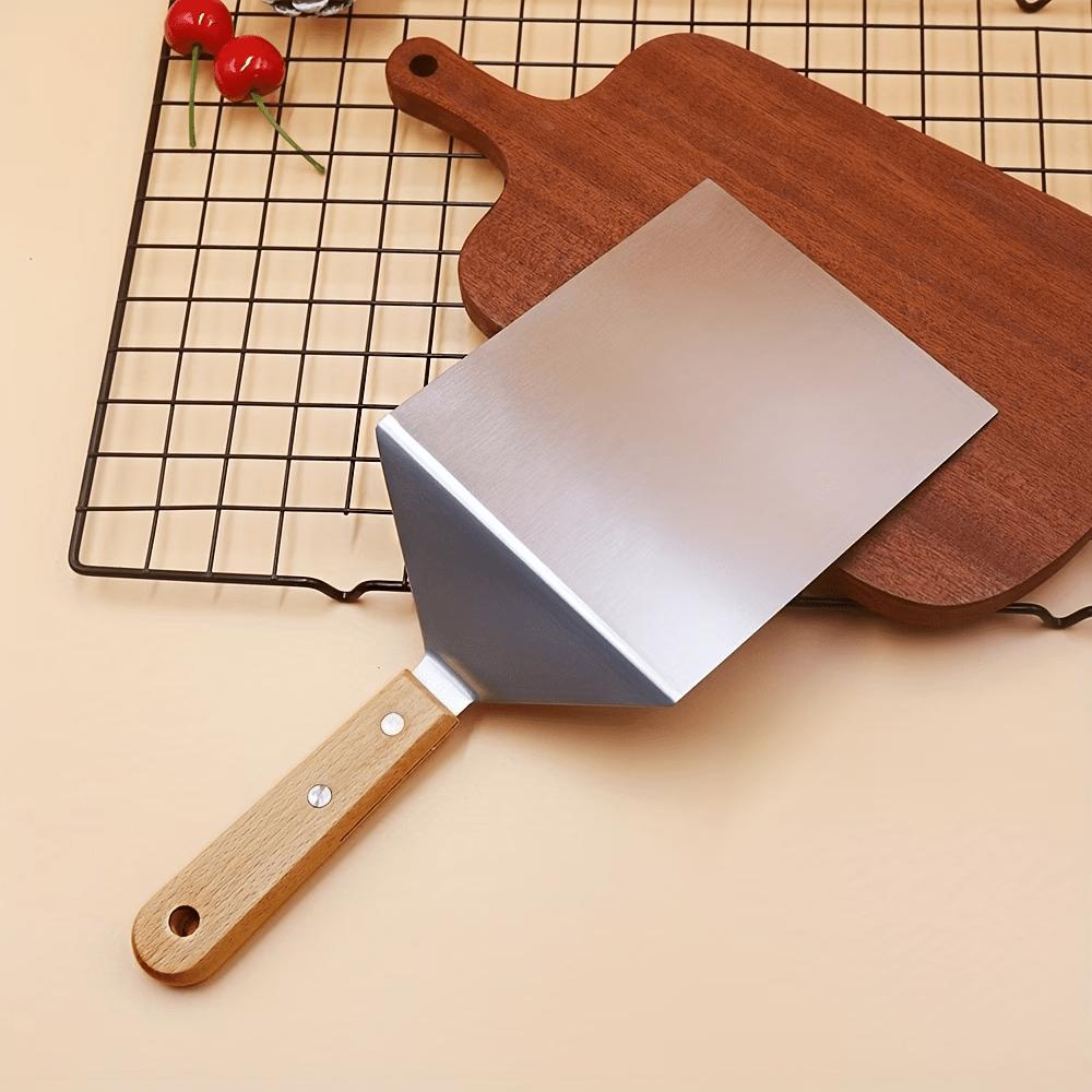 FLIPCRAFT – Espátula de barbacoa ergonómica, estructura de acero duradera