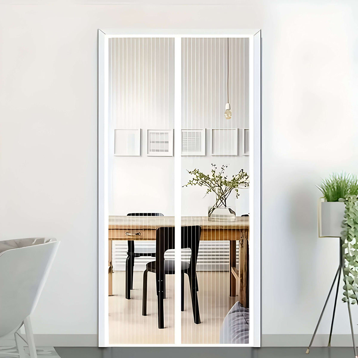 Sela Door Net Screen - Self-Closing, Pet-Friendly Mosquito Net for Doors