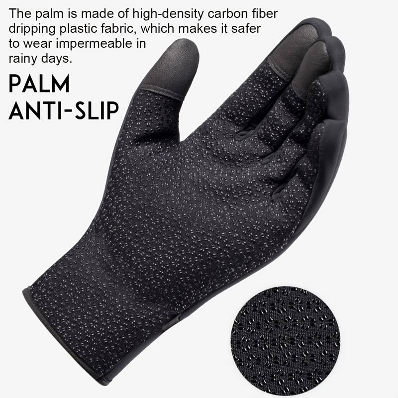 Touchscreen Winter Gloves Waterproof Windproof USB Rechargeable Thermal Heated for Skiing Cycling Driving Outdoor Activities Men Women