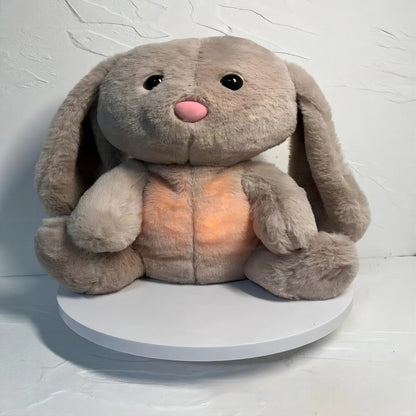 Illuminated Heartbeat Stuffed Animal for Sleep Support | Cozy Companion Toy with Soothing Sound and Gentle Glow for Kids and Grownups
