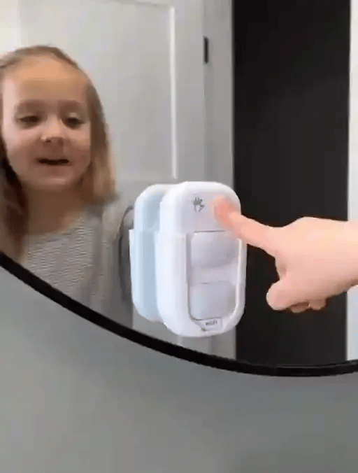 Temporizador de higiene para niños con guía LED, modo de 2 minutos y ventosa