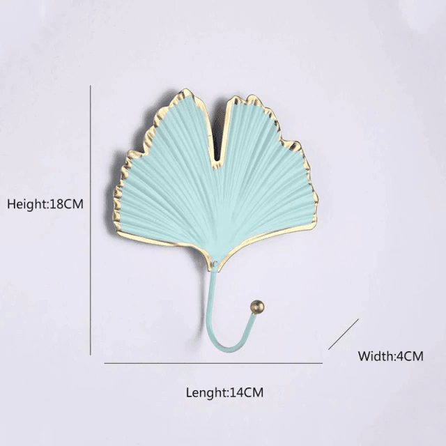 Nature's Foliage Metal Wall Hooks