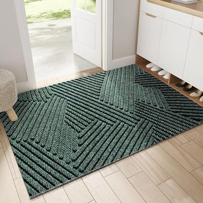 Felpudo Ortekor Nordic | Alfombrilla antideslizante para puerta de entrada con atrapasuciedad | Elegante protección exterior para entradas limpias