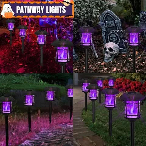 PATIOFLAME – Solar Torch Lamps for Driveways & Courtyard Paths