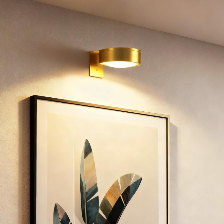 Battery-Powered Picture Light with Remote – Magnetic Mount LED Artwork Spotlight for Frames & Wall Displays