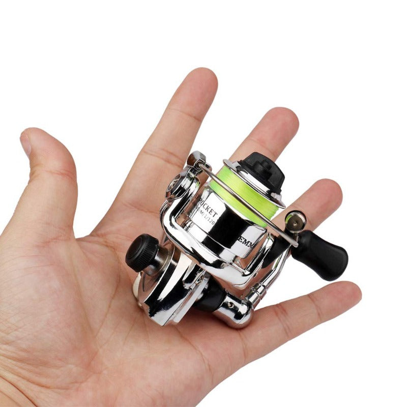 Caña de pescar compacta | Caña de pescar telescópica con diseño ligero | Perfecta para un transporte fácil y una pesca sin complicaciones