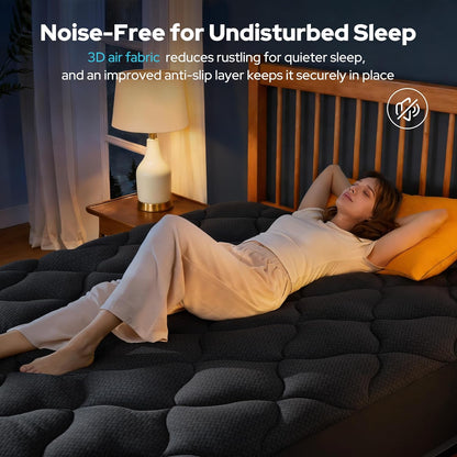 ComfortGuard | Protector de colchón impermeable con bolsillo profundo | Transpirable y silencioso para la máxima comodidad al dormir