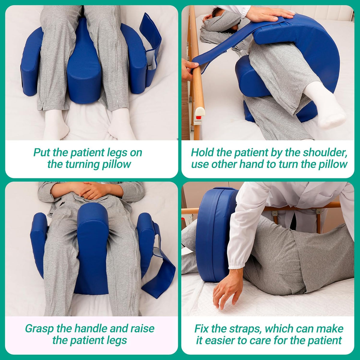 TURNEASE – Almohada de apoyo para el posicionamiento del paciente